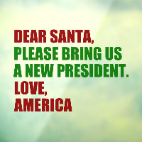 Drôle nouveau président politique pour Noël