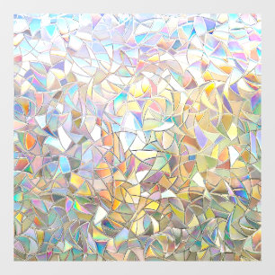 Autocollant Pour Fenêtre Effet de vitrail prismatique - Prismatique arc-en-