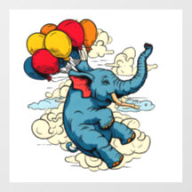Éléphant en ballon