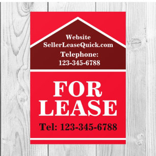 Autocollant Pour Fenêtre ENSEIGNE GRASSE ÉNORME À LOUER Immobilier