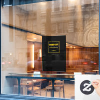 Entreprise personnalisée noir moderne sur mesure a