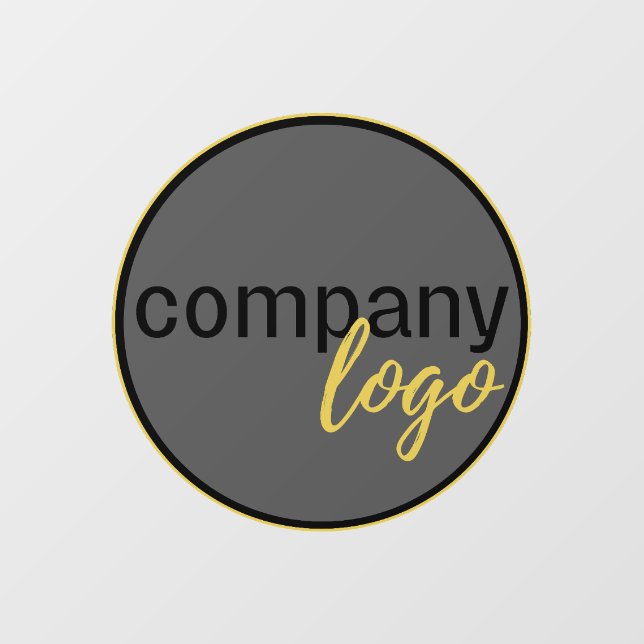AUTOCOLLANT POUR FENÊTRE ENTREPRISE PROFESSIONNELLE LOGO ENTREPRISE STICKER (Feuille)