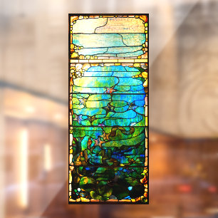 Autocollant Pour Fenêtre Fenêtre en verre tendu étoile