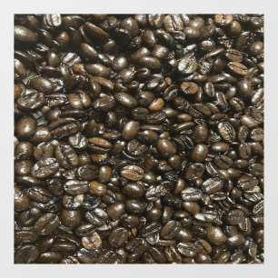 Autocollant Pour Fenêtre Fèves de café