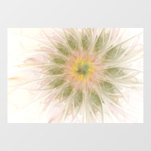 Fleurs imaginaires fractales douces et tendres