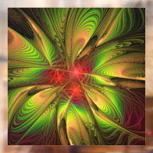 Fleurs imaginaires fractales douces et tendres