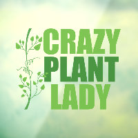 Folle Dame aux Plantes Mignonne Botaniste Verte