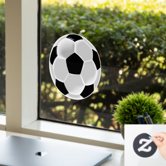 Autocollant Pour Fenêtre Football Football Ball