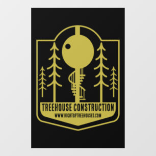 Autocollant Pour Fenêtre Générateur maître Treehouse