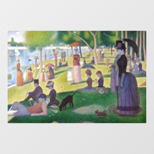 Autocollant Pour Fenêtre Georges Seurat - Un dimanche après-midi à l'Île de