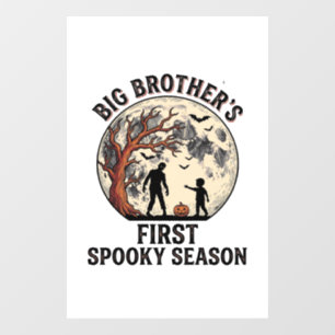 Autocollant Pour Fenêtre Grand frère Halloween Première saison effrayante v