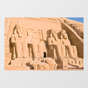 Autocollant Pour Fenêtre Grand Temple d'Abu Simbel - Ramsès II - Égypte