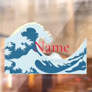 Autocollant Pour Fenêtre Grande vague Thunder_Cove