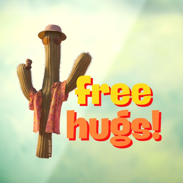 Autocollant Pour Fenêtre Gratuit Hugs ! (Feuille 3)