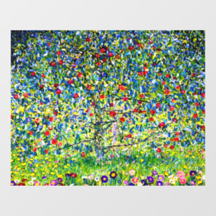 Autocollant Pour Fenêtre Gustav Klimt Apple Tree mis à l'échelle