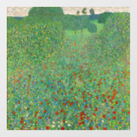 Gustav Klimt - Champ de pavot