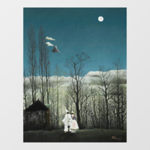 Autocollant Pour Fenêtre Henri Rousseau - Soirée Carnaval