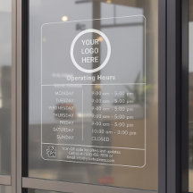 Heures d'ouverture Entreprise Logo Code QR Transpa