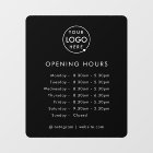 Horaires d'Ouverture | Logo de l'entreprise Heures