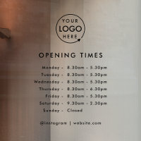Horaires d'ouverture | Logo d'entreprise Horaires