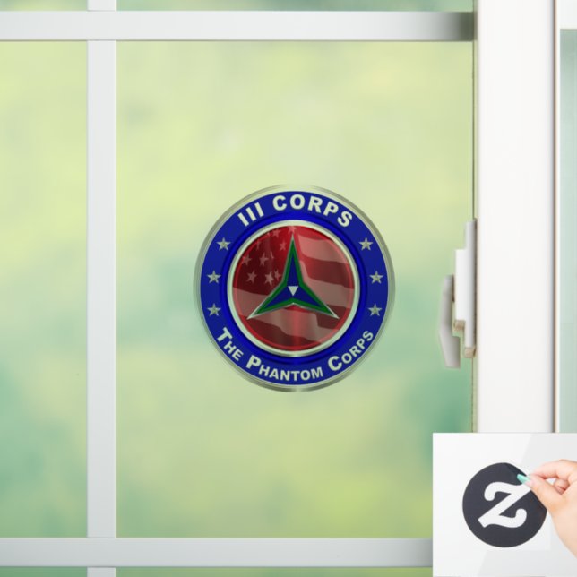 Autocollant Pour Fenêtre III Corps fantôme (Maison)