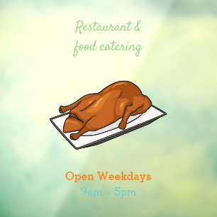 Autocollant Pour Fenêtre Illustration de Peking duck
