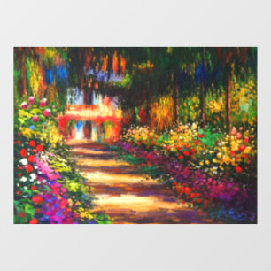 Autocollant Pour Fenêtre Jardin du Monet à Giverny