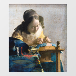Autocollant Pour Fenêtre Johannes Vermeer - Le Lacemaker