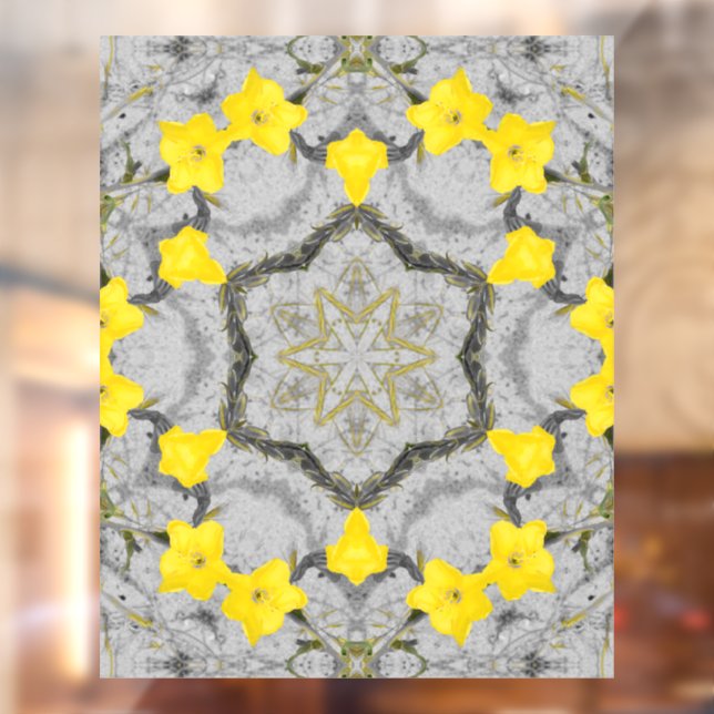 Autocollant Pour Fenêtre Jonquil Harmony Wheel  (Feuille 2)