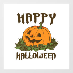 Autocollant Pour Fenêtre Joyeux Halloween Costume d'Halloween drôle