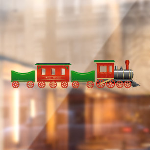 Autocollant Pour Fenêtre Joyeux jeu de jouets de Noël