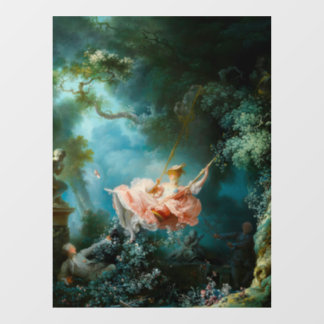 Autocollant Pour Fenêtre La Balançoire Fragonard