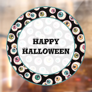 Autocollant Pour Fenêtre Les yeux d'Halloween