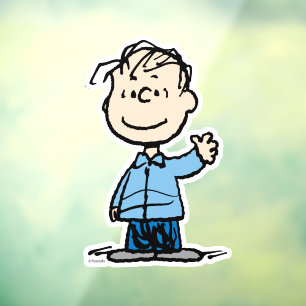 Autocollant Pour Fenêtre Linus Waving