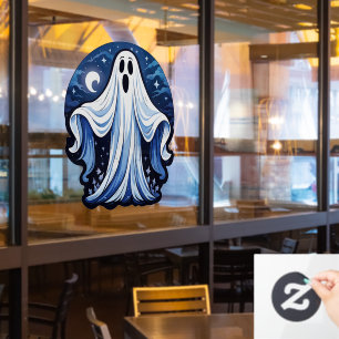 Autocollant Pour Fenêtre Little Éffrayant Ghost - Halloween 16 - Fun Fun
