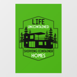 Autocollant Pour Fenêtre Livraison Conteneur Home