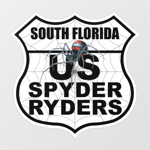 Autocollant Pour Fenêtre Logo de chapitre de la section Sud de la Floride -