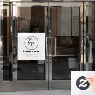 Autocollant Pour Fenêtre Logo d'entreprise personnalisé