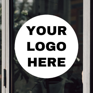 Autocollant Pour Fenêtre Logo d'entreprise personnalisé pour entreprise
