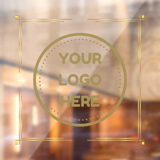 Autocollant Pour Fenêtre Logo d'entreprise Téléchargement de logo d'affaire (Feuille 2)