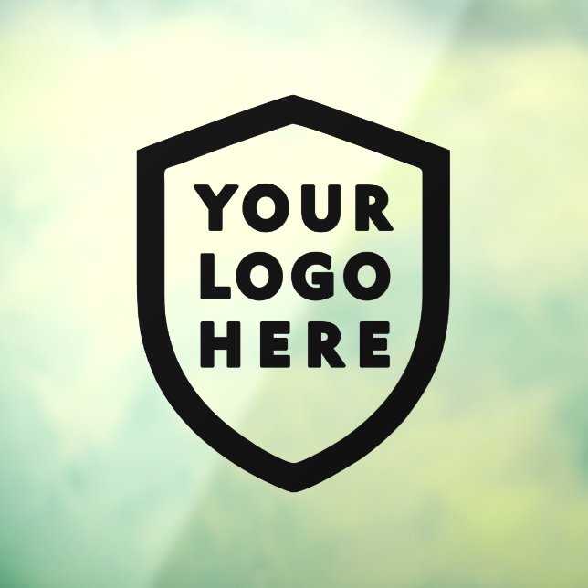 Autocollant Pour Fenêtre Logo d'entreprise | Téléchargez votre logo d'entre (Feuille 3)