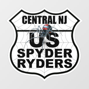 Autocollant Pour Fenêtre Logo du chapitre de Central New Jersey - Autocolla
