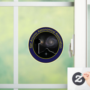 Autocollant Pour Fenêtre Logo SAAA clin de fenêtre transparent
