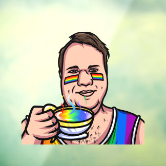 Autocollant Pour Fenêtre Love Mug
