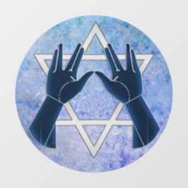 Autocollant Pour Fenêtre Mains du Kohanim