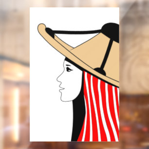 Autocollant Pour Fenêtre Mandil w Chachiya : Symboles de l'identité Jebala