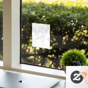 Autocollant Pour Fenêtre Marbre Blanc