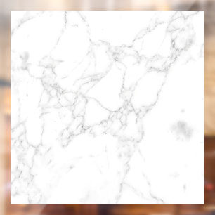 Autocollant Pour Fenêtre Marbre Blanc