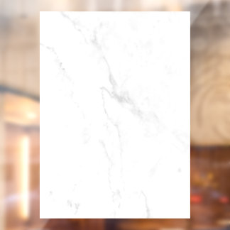 Autocollant Pour Fenêtre Marbre Blanc