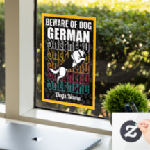 Méfiez-vous du chien berger allemand 